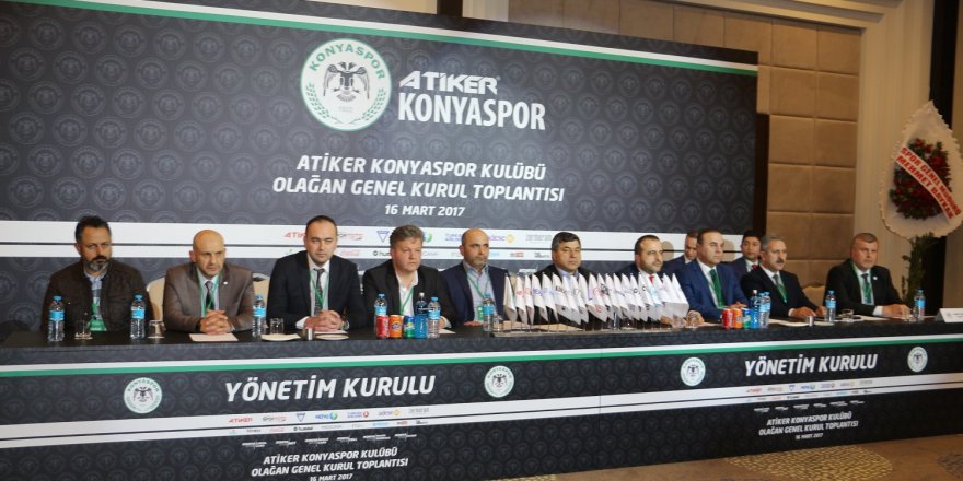 İşte Konyaspor'un yeni yönetimi!