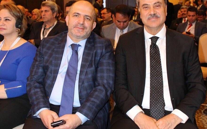 Uğur Kaleli ve Mustafa Baloğlu yan yana