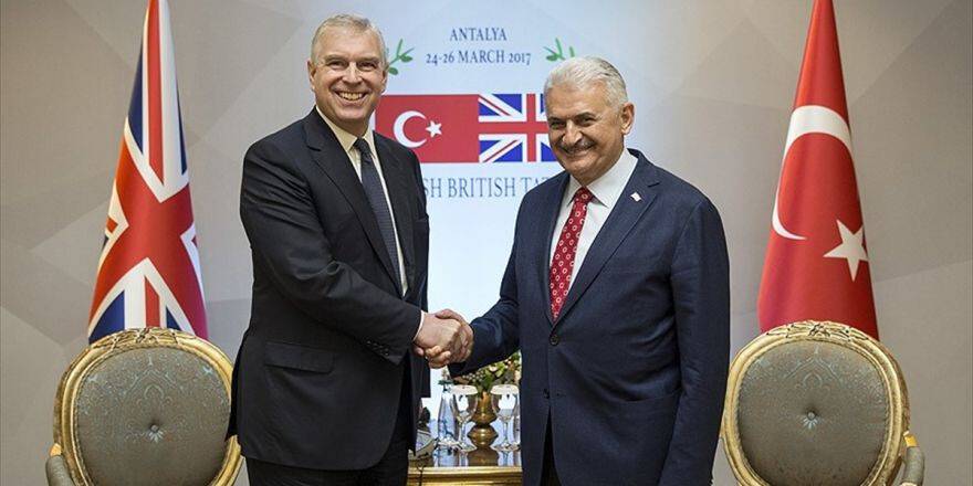Başbakan Yıldırım York Dükü Andrew İle Görüştü