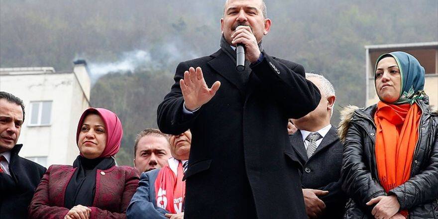 İçişleri Bakanı Soylu: Evlatlarımız 'Pkk’yı Bitireceğiz' Diye Haykırıyor