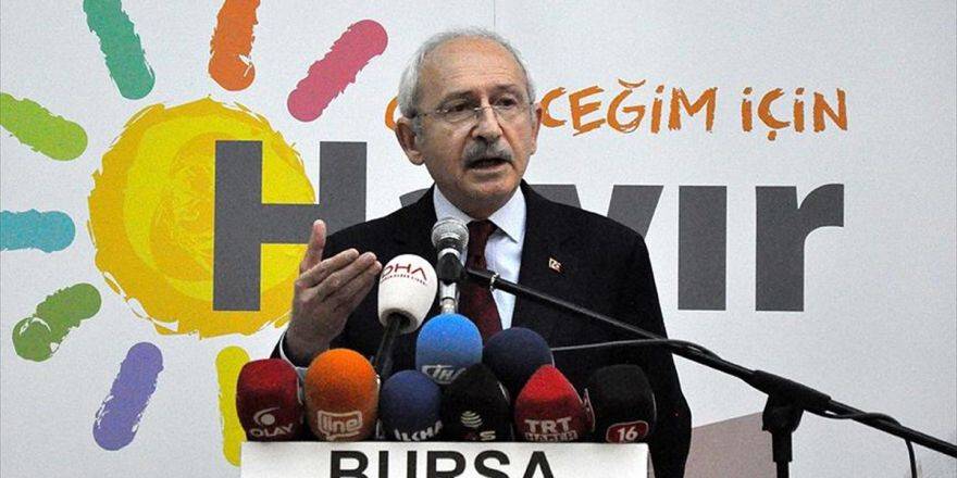 Chp Genel Başkanı Kılıçdaroğlu: 80 Milyonu Freni Olmayan Bir Otobüse Bindiriyoruz