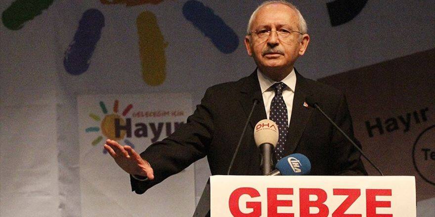 Chp Genel Başkanı Kılıçdaroğlu: Bir Demokrasi Oylaması Yapacağız