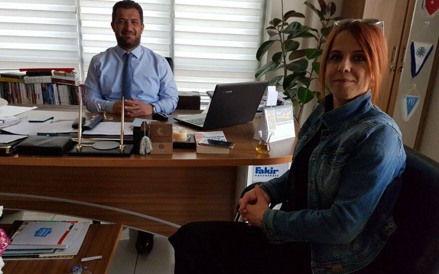 Zeliha Bozdemir’den Ahmet Bilgiç’e ziyaret