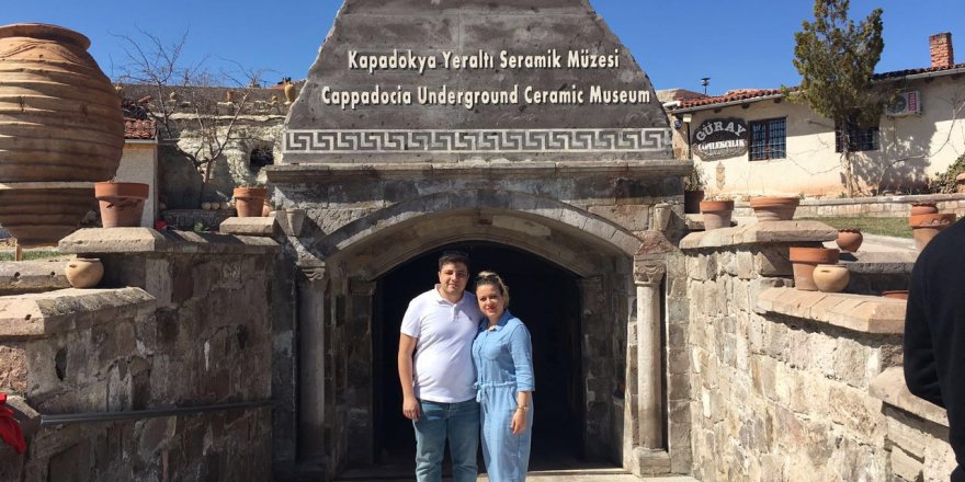 Türker çifti Kapadokya’da