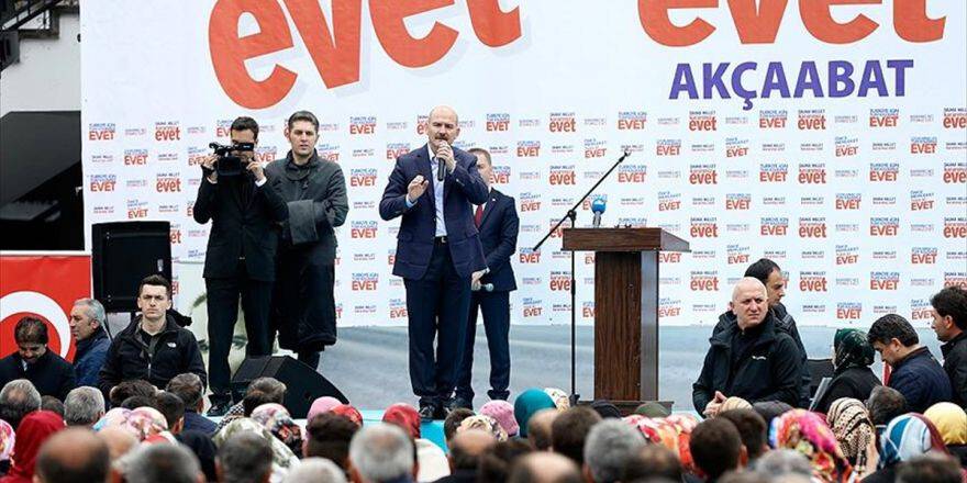 İçişleri Bakanı Soylu: Terör Örgütüne Diz Çöktürüyoruz