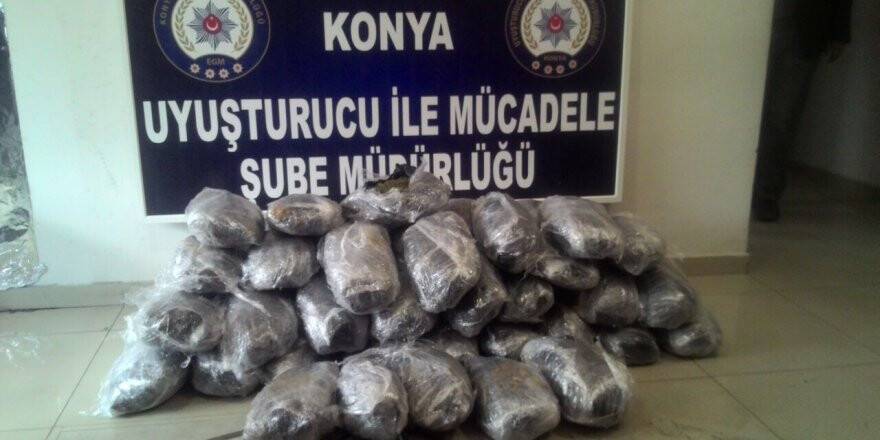 Konya'da uyuşturucu operasyonu