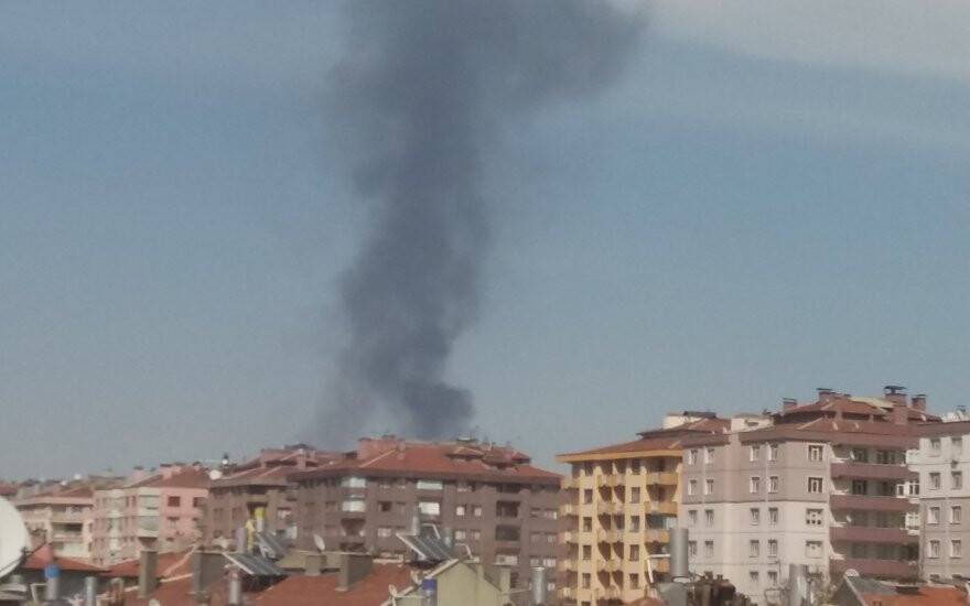 Konya'da yangın