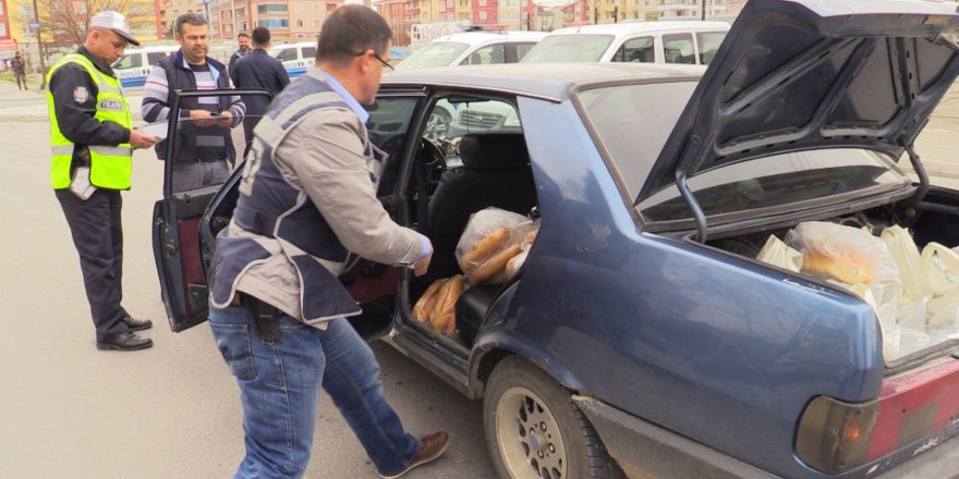 Konya'da özel harekat destekli trafik uygulaması