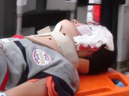 Belediye otobüsü 12 yaşındaki çocuğa çarptı