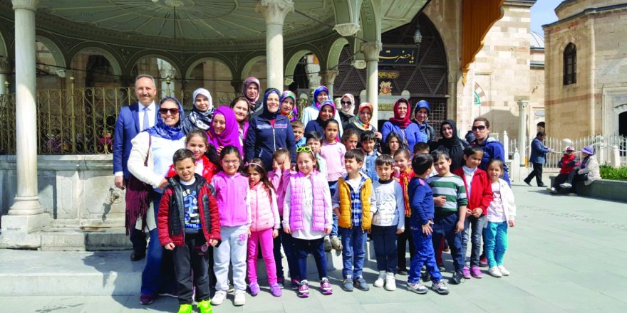 Mimar Sinan İlkokulu öğrencileri Konya’yı gezdi
