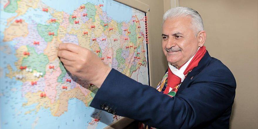 Başbakan Yıldırım 51 İlde Miting Yaptı