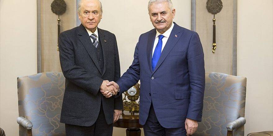 Yıldırım-bahçeli Görüşmesi Başladı