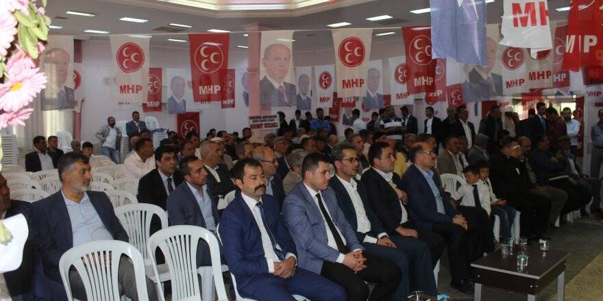 MHP Karapınar İlçe Başkanı Sonkaya güven tazeledi