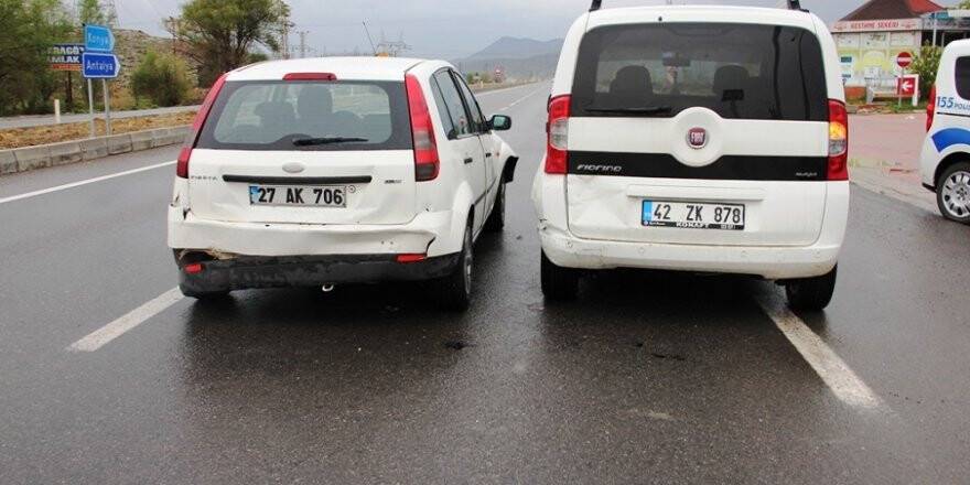 Seydişehir’de trafik kazası: 4 yaralı