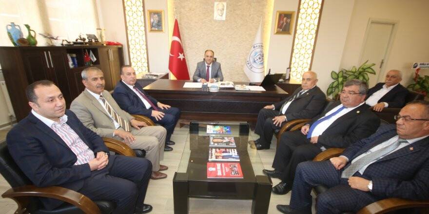 Karamercan’dan Başkan Özaltun’a ziyaret