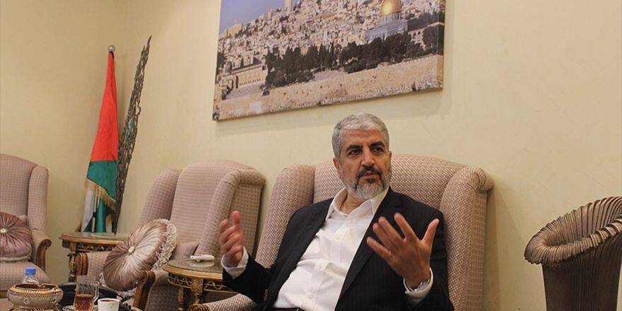 Hamas Siyasi Büro Başkanı Meşal: İsrail İle Bu Süreçte Doğrudan Müzakereler Faydasız Ve Riskli