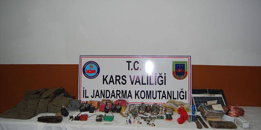Kars'ta İki El Yapımı Patlayıcı Ele Geçirildi