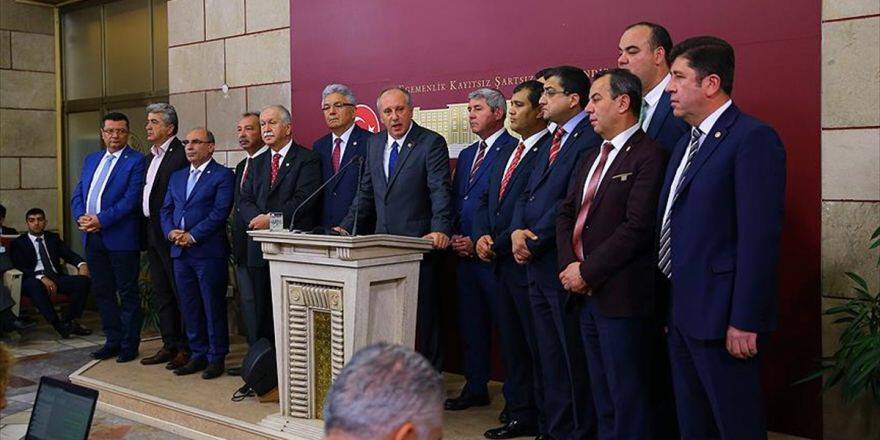 Muharrem İnce'den 'Seçimli Olağanüstü Kurultay' Çağrısı