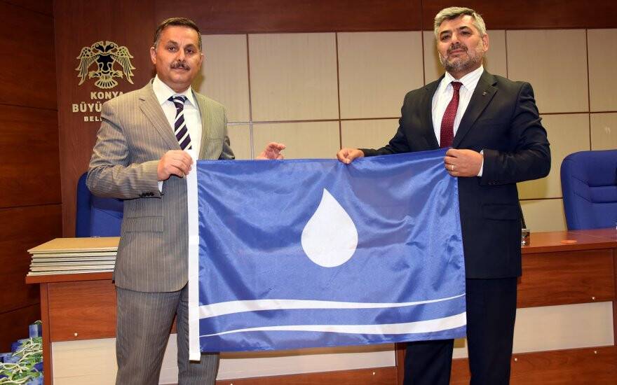 Konya’da su tasarrufu sağlayan gök bayraklı okul sayısı 68 oldu