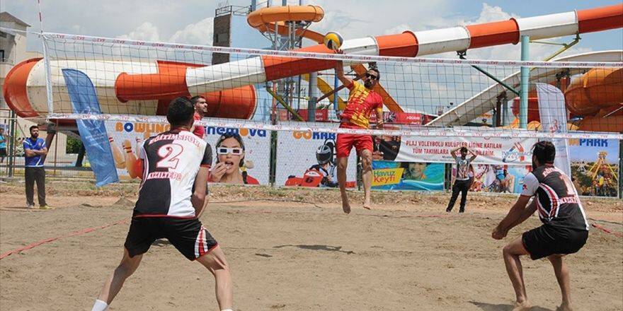 Denizi Olamayan Mardin'de Plaj Voleybolu Heyecanı