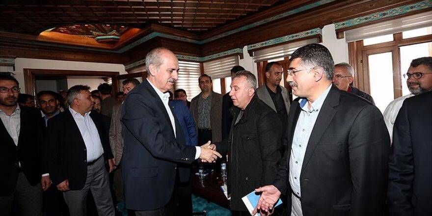 Kurtulmuş, Cihannüma Derneğinin İl Temsilcileriyle Buluştu