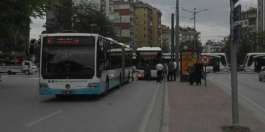 Nalçacı Caddesi'nde kaza