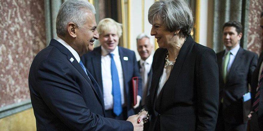 Başbakan Yıldırım, May İle Görüştü