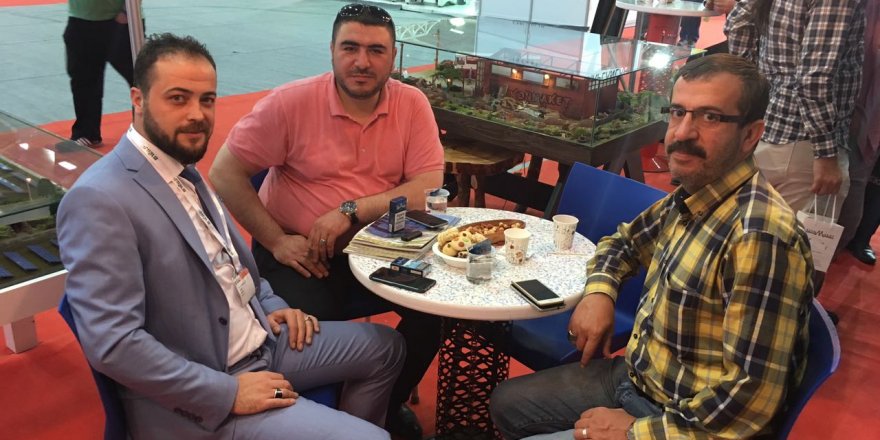 Ahmet Eskici’ye fuar ziyareti