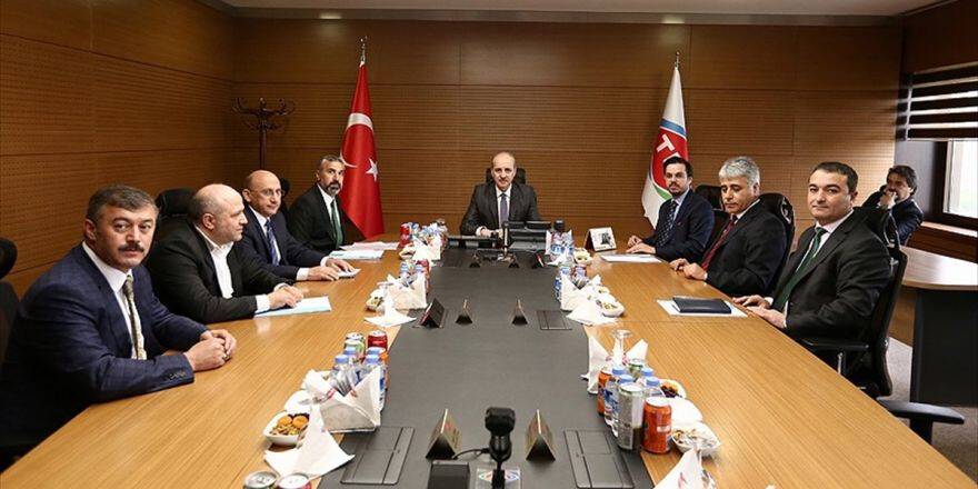 Başbakan Yardımcısı Kurtulmuş, Trt'yi Ziyaret Etti