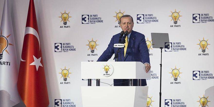 Cumhurbaşkanı Ve Ak Parti Genel Başkanı Erdoğan: Bu Kongremiz, Yeni Bir Başlangıçtır