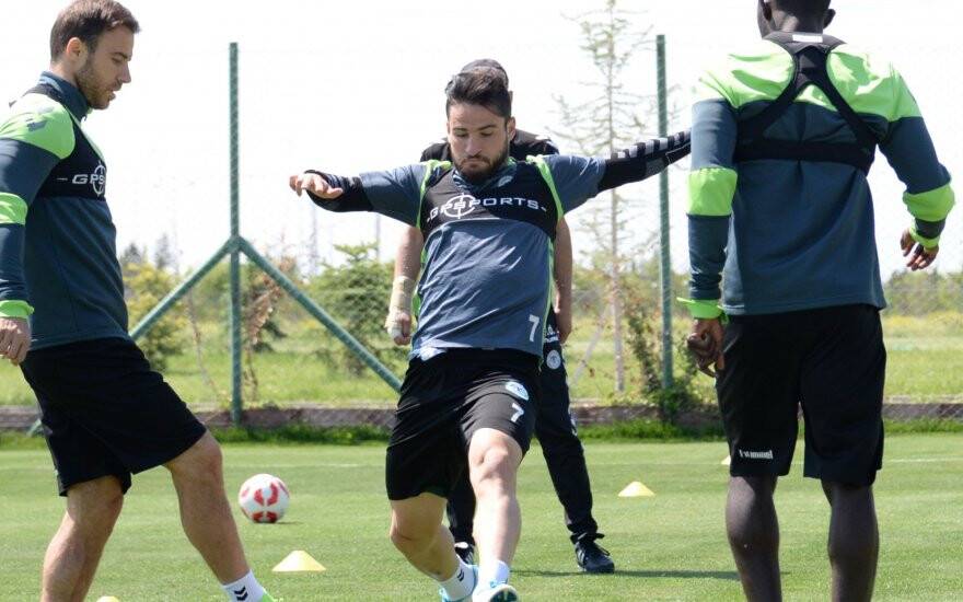 Konyaspor’da kupa maçı hazırlıkları başladı