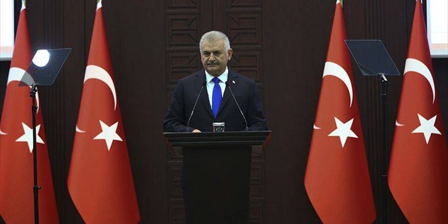 Başbakan Yıldırım'dan Şehitler İçin Taziye Mesajı