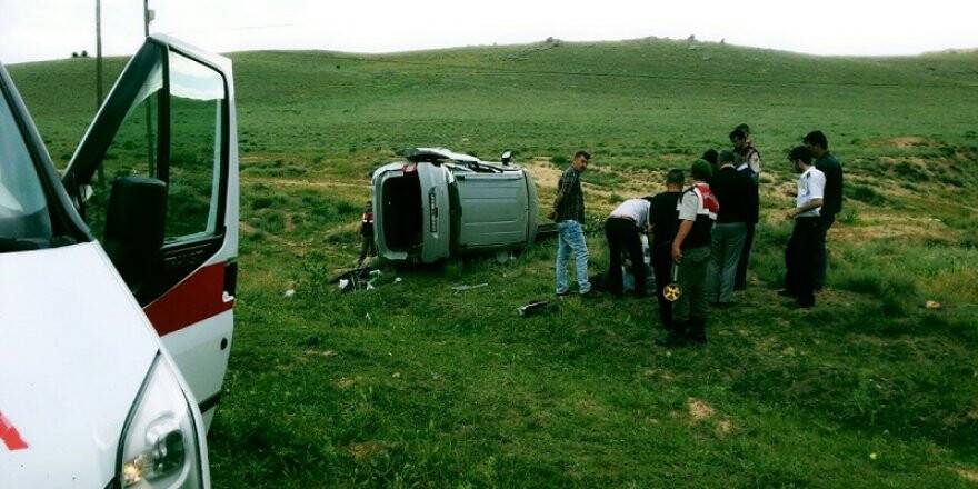 Konya'da kaza: 1 ölü, 2 yaralı