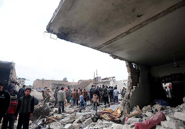 Halep'e Scud füzesi düştü