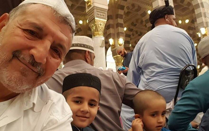 Süleyman Temizci kutsal topraklarda