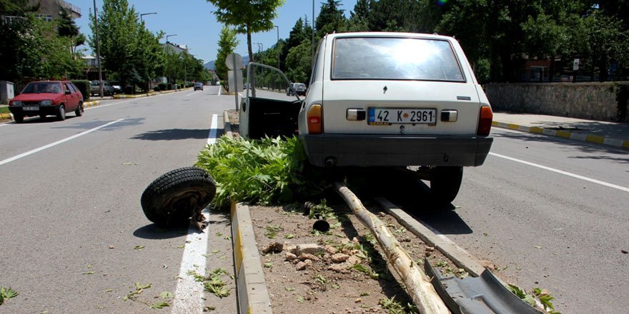 Seydişehir'de trafik kazası: 1 yaralı