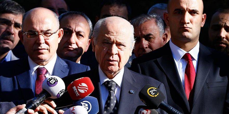 Mhp Genel Başkanı Bahçeli: Yürürken Düşünmesini Tavsiye Ederim
