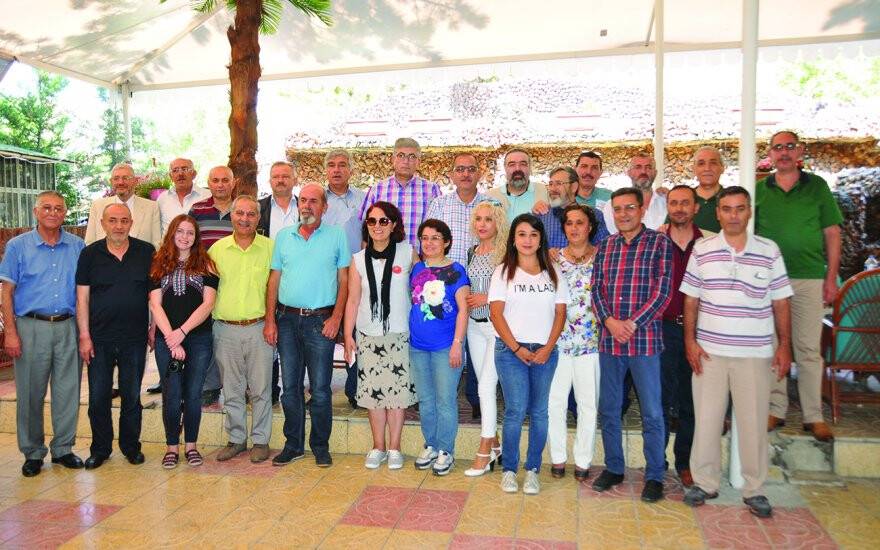 Başkan Çınar eski dostlarla