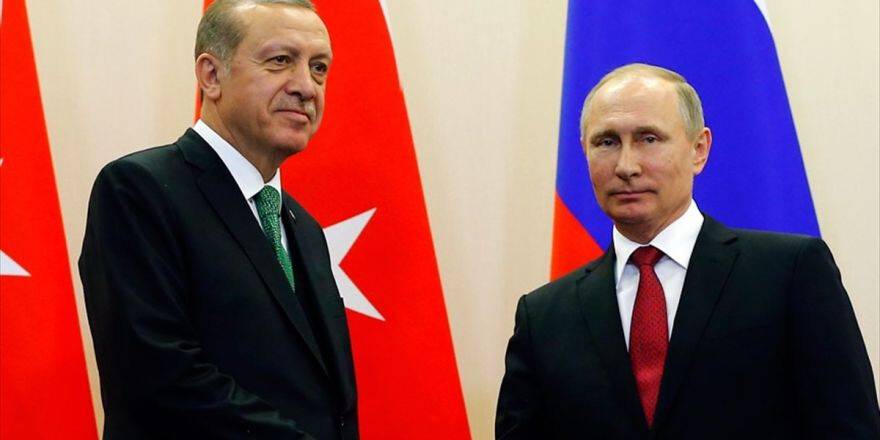 Erdoğan Putin İle Telefonda Görüştü