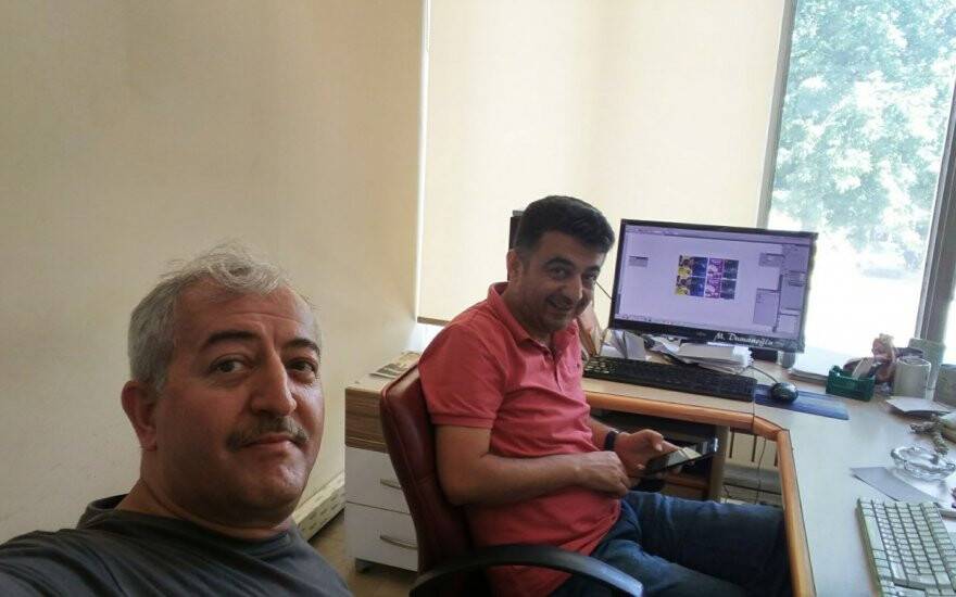 Adnan Arı, Mustafa Dumanoğlu ile sohbette