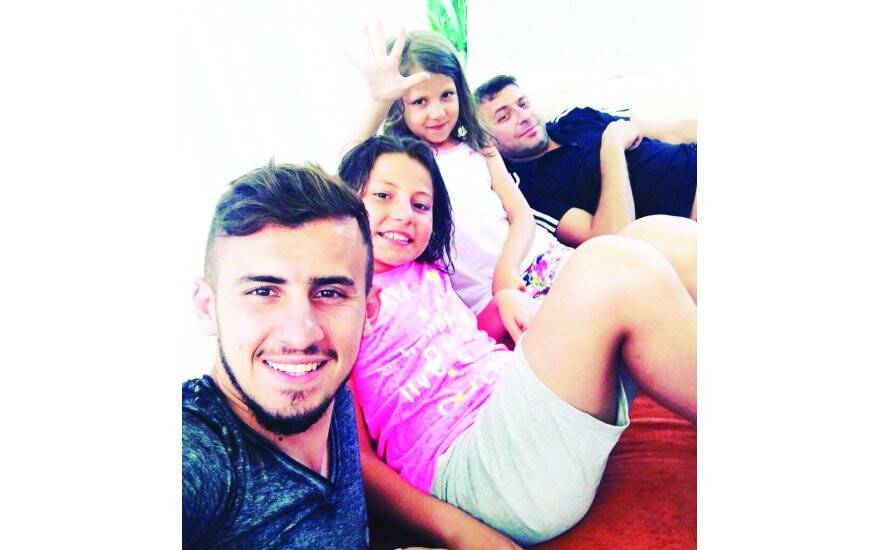 Habib Çağlayan'ın tatil keyfi