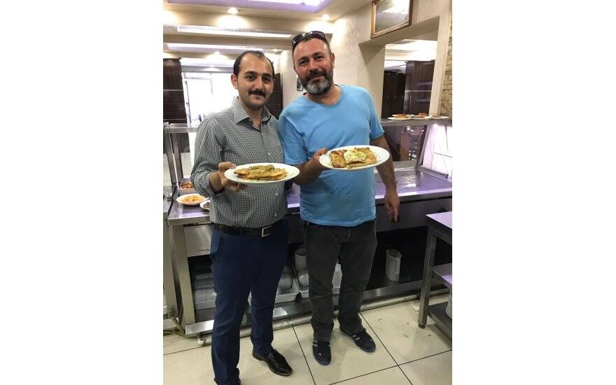 Ustalardan katmer şov