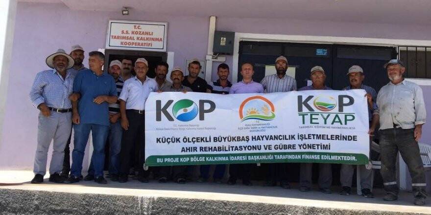 Kulu’da büyükbaş hayvan yetiştiricileri bilgilendirildi