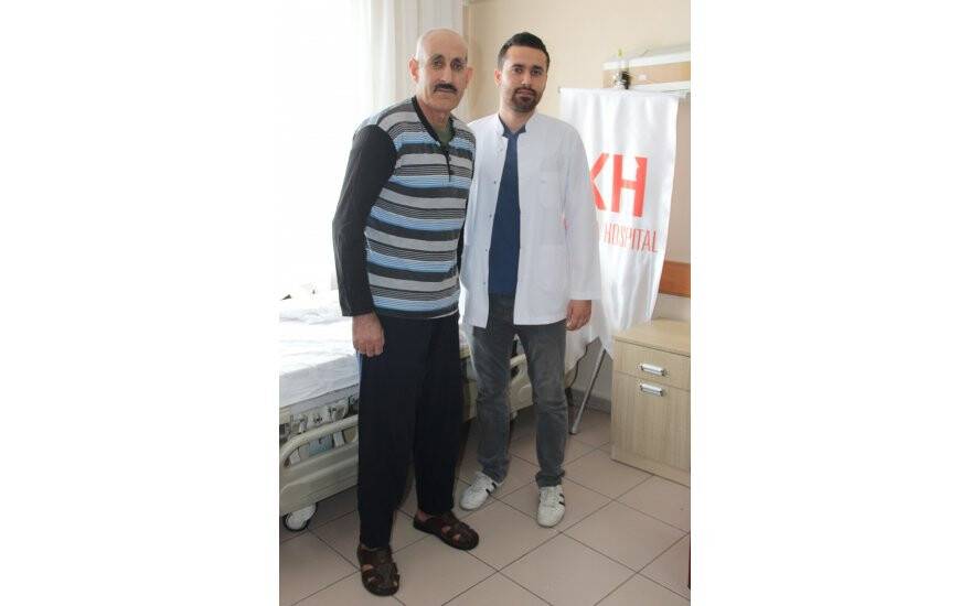1 yıllık tedavinin ardından sağlığına kavuştu