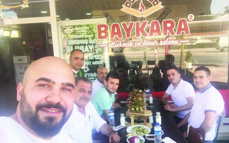 ŞÜKRÜ BAŞKAN VE KERİM ALTUNBAŞ BAYKARA ETLİEKMEK’TELER