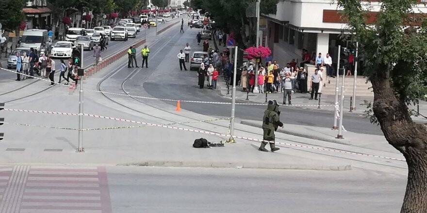 Konya'da bomba paniği
