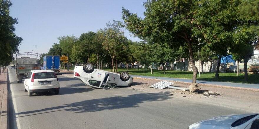 Karatay Sanayinde kaza