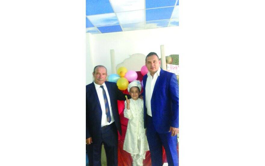 Mahmut Öztok sünnet oldu