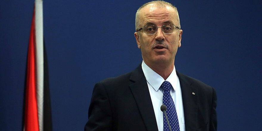 Filistin Başbakanı Hamdallah'tan Ab'ye 'İsrail'e Baskı' Çağrısı