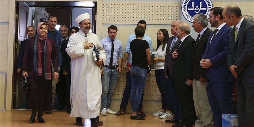 Diyanet İşleri Başkanı Görmez: Bütün Görevler, Makamlar, Vazifeler Sadece Birer Emanettir